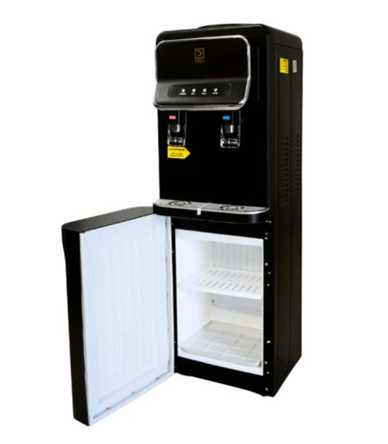 Dispensador pedestal-bidon oculto-compresor